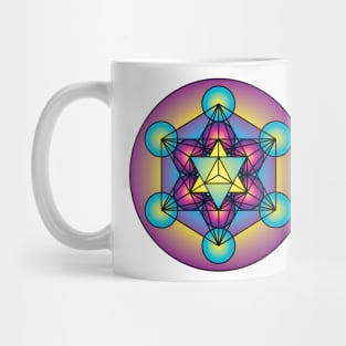 Metatron's Cube Merkaba Mug